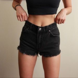 Vintage high waist Levi’s Jean Shorts